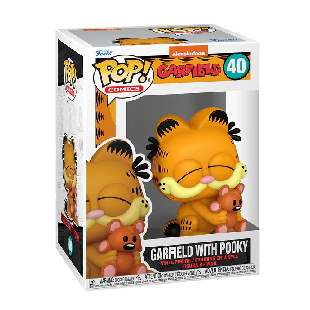 Funko Pop! Comics: Garfield - Garfield with Pooky F-80163 thumbnail