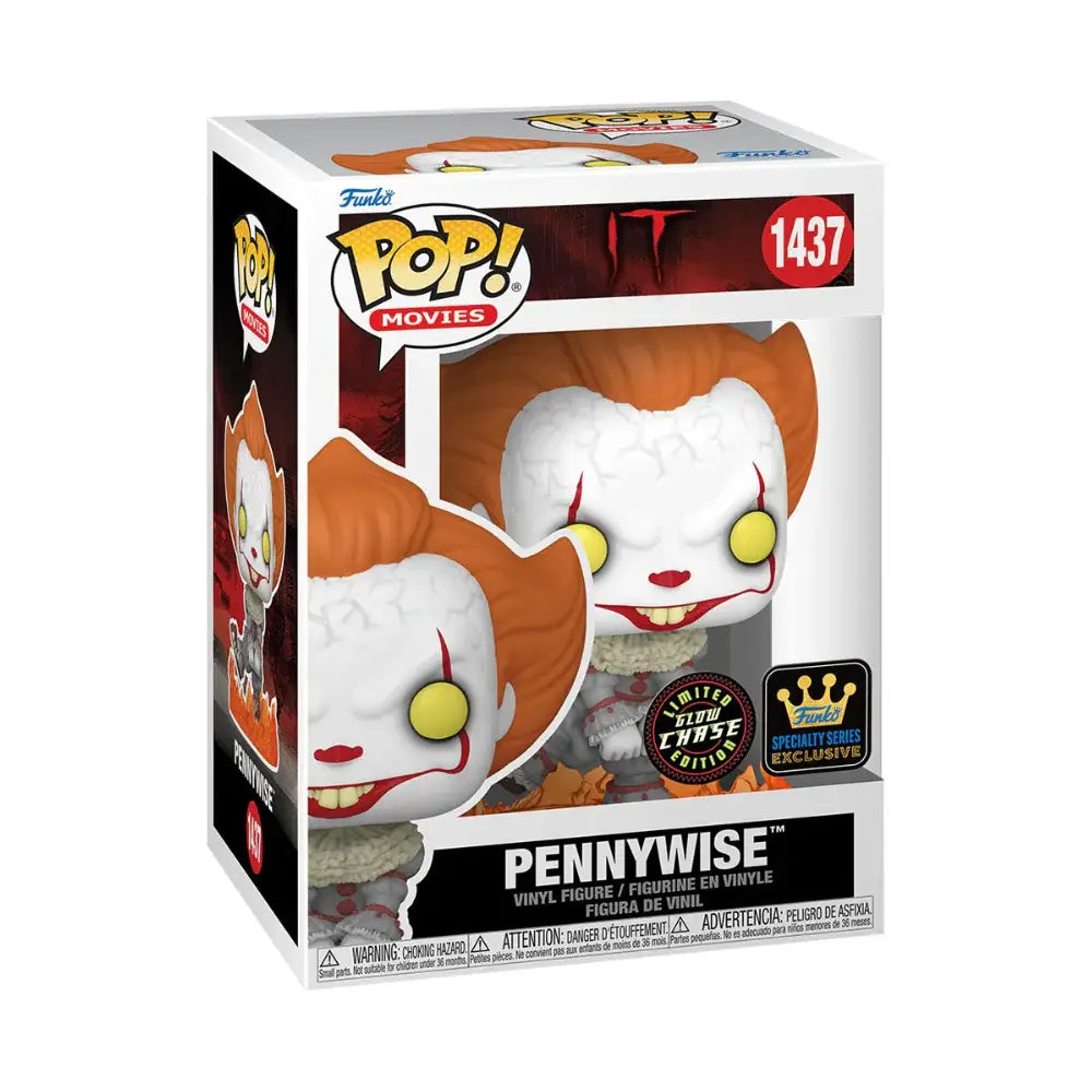 Funko Pop! It Dancing Pennywise CHASE Vinyl Figure thumbnail