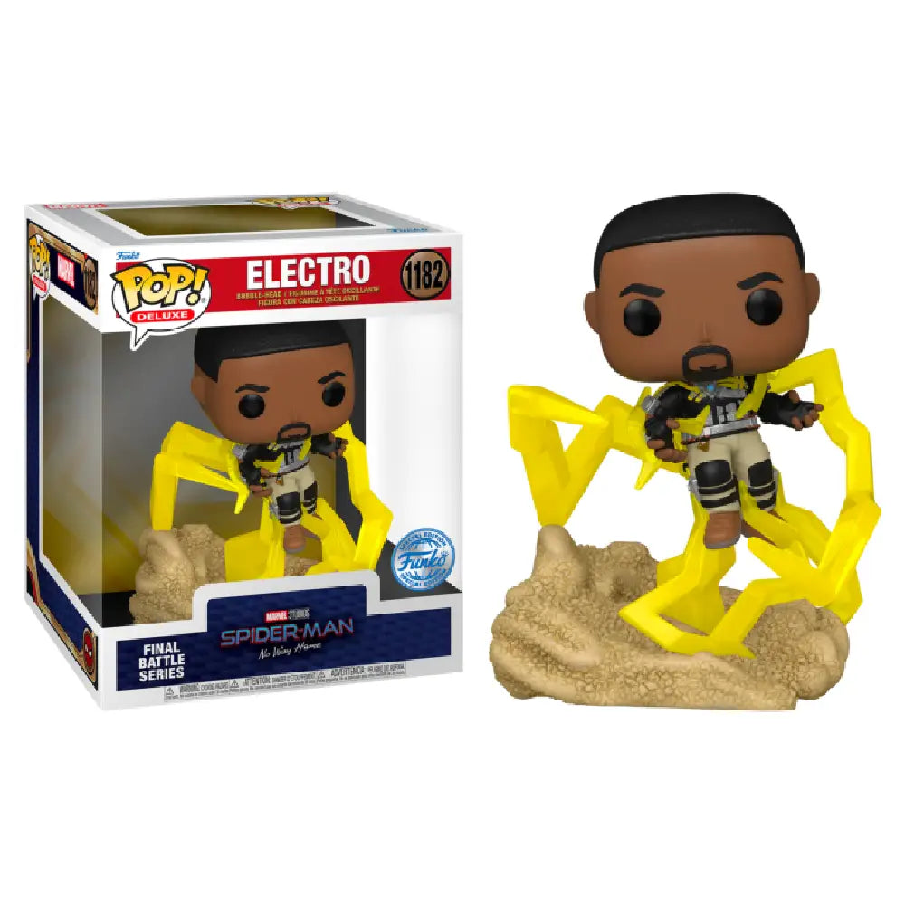 Funko Pop! Deluxe: Spider-Man: Electro Exclusive F-68384 thumbnail
