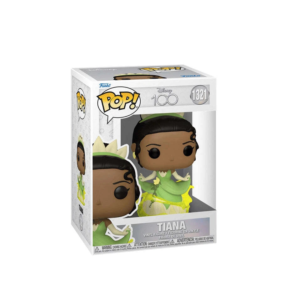 Funko Pop! Disney: Disney 100 – Tiana Vinyl Figure thumbnail