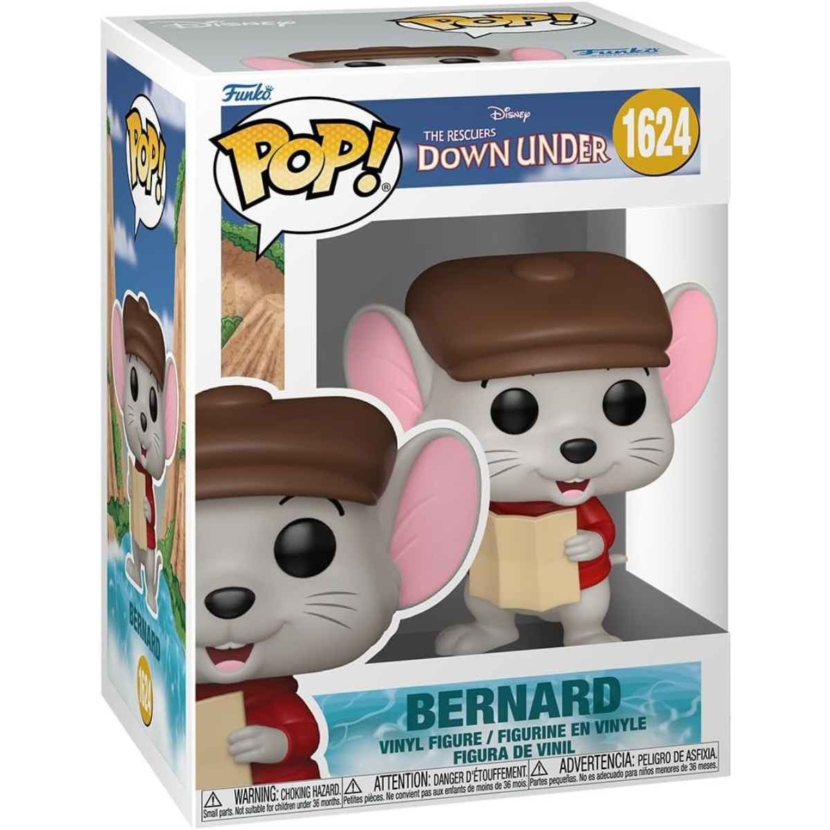 Funko Pop! Disney: The Rescuers Down Under – Bernard – Vinyl Figure thumbnail