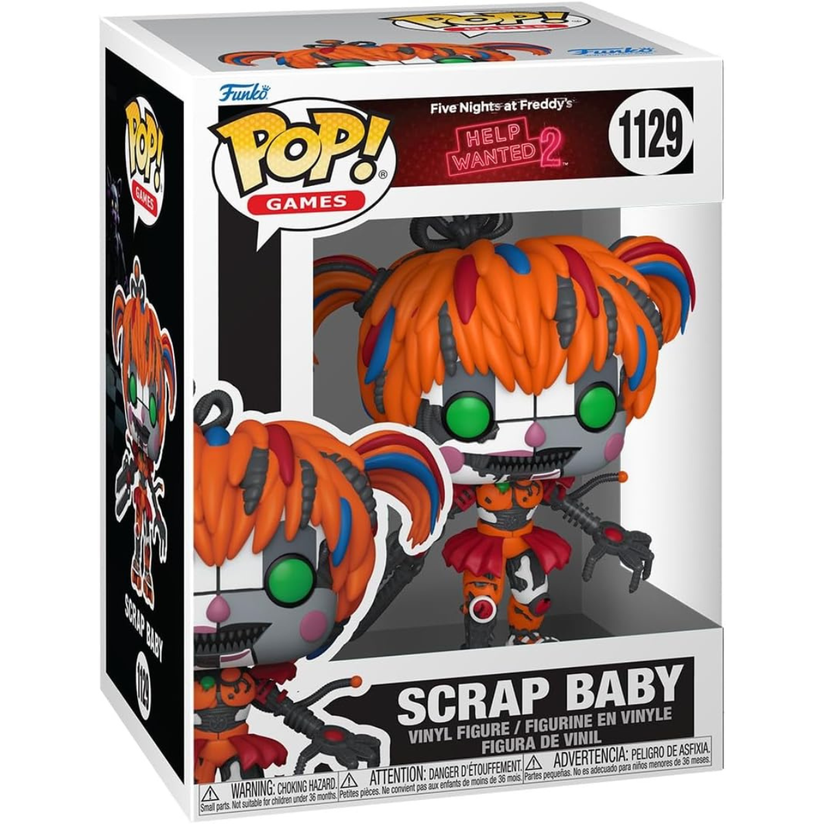 Funko Pop! Games: Five Nights at Freddy’s – Scrap Baby Vinyl Collectible Figure thumbnail
