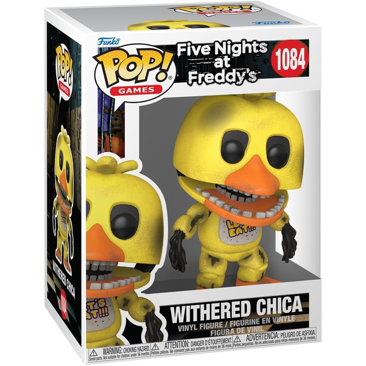 Funko Pop! Games: Five Nights at Freddy's – Withered Chica Vinyl Collectible Figure thumbnail