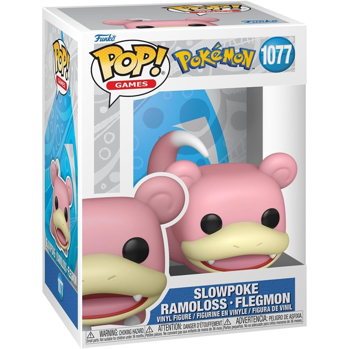 Funko Pop! Games: Pokemon – Slowpoke Vinyl Collectible Figure thumbnail