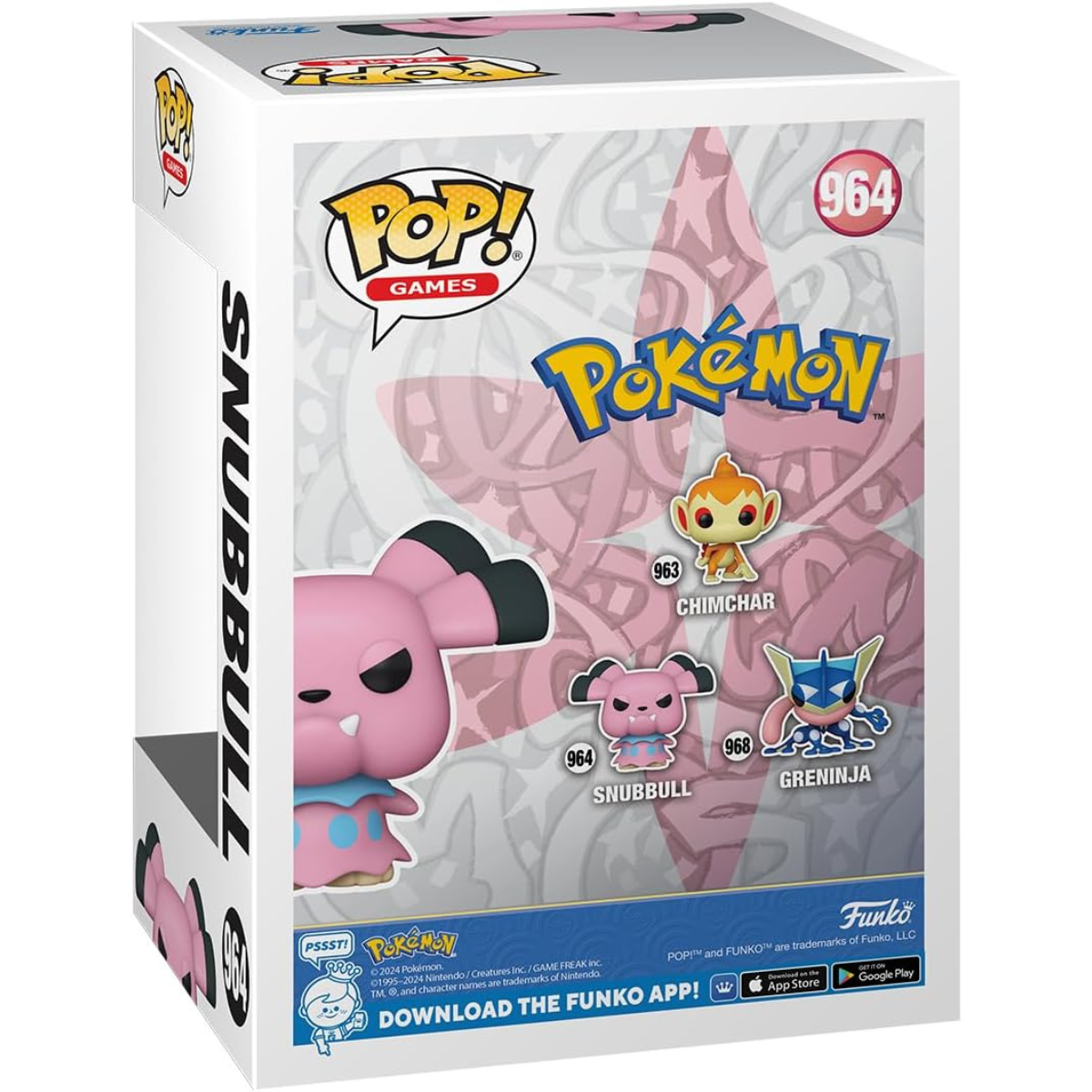 Funko Pop! Games: Pokémon – Snubbull Vinyl Figure thumbnail