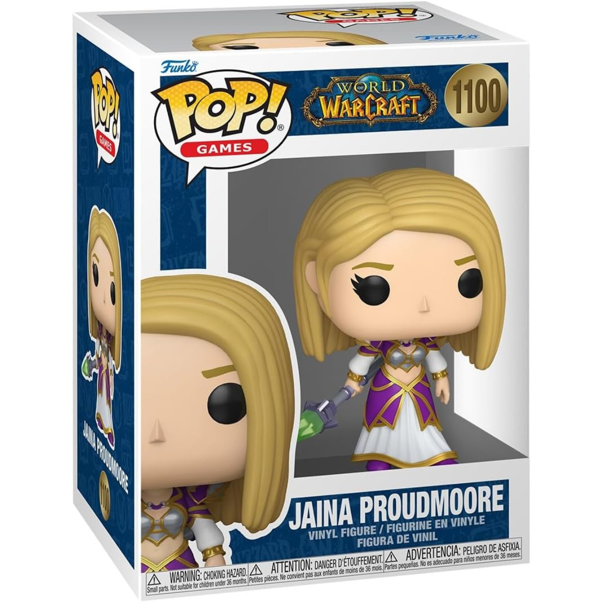 Funko Pop! Games: World of Warcraft – Jaina Proudmoore – Vinyl Figure thumbnail