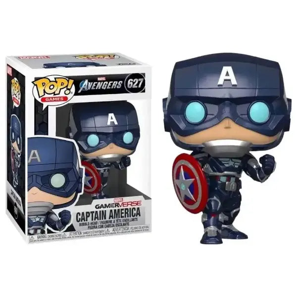 Funko Pop! Marvel: Avengers Game - Captain America F-47757 thumbnail