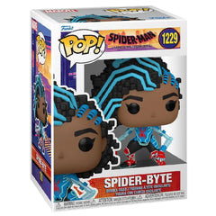 Funko Pop! Marvel: Spider-Man: Across The Spider-Verse - Spider-Byte. Leap into adventure with the cybernetic Pop! Spider-Byte! This exclusive figure is an essential addition for any Spider-Man fan’s collection. F-65728