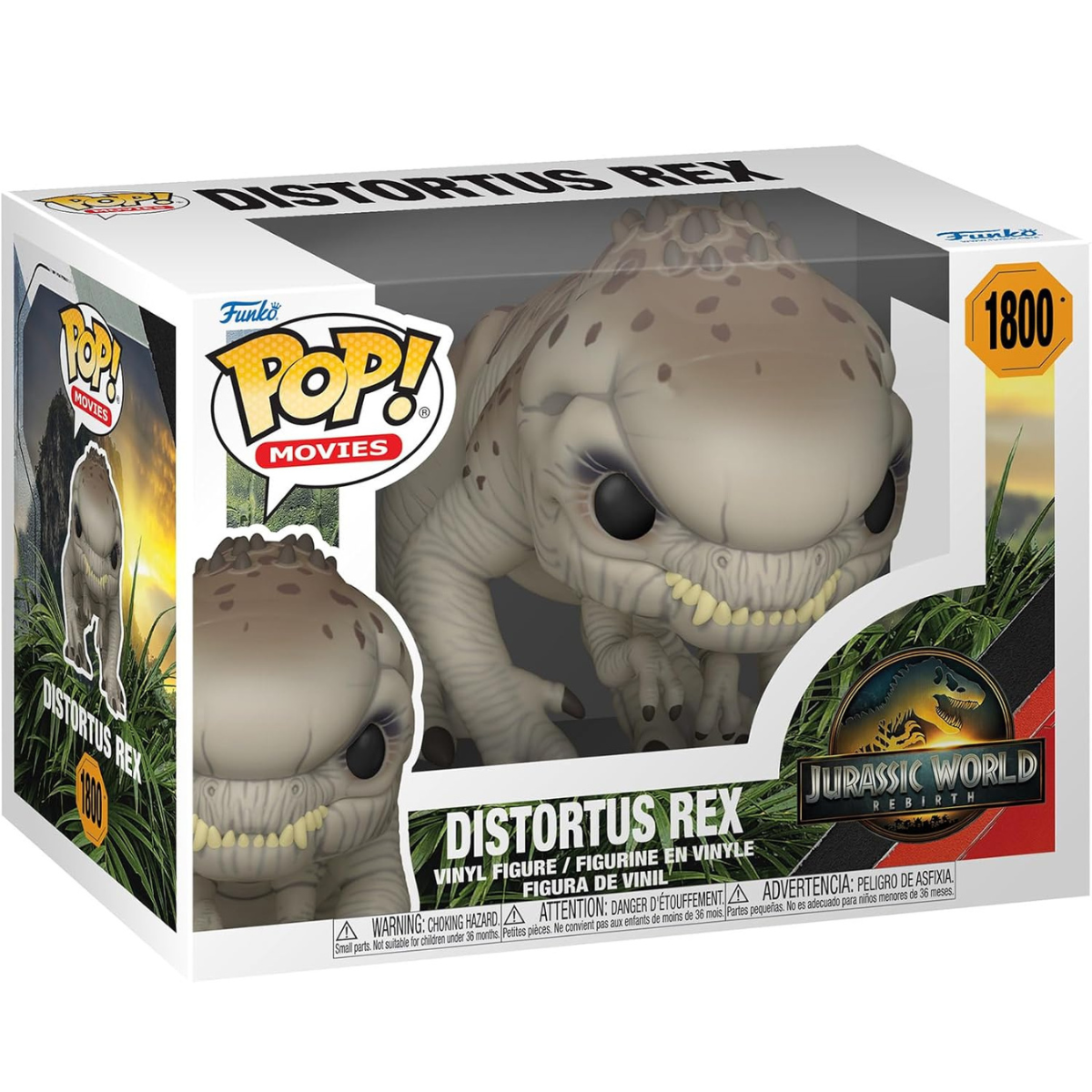 Funko Pop! Movies: Jurassic World: Rebirth – Distortus Rex Vinyl Collectible Figure thumbnail