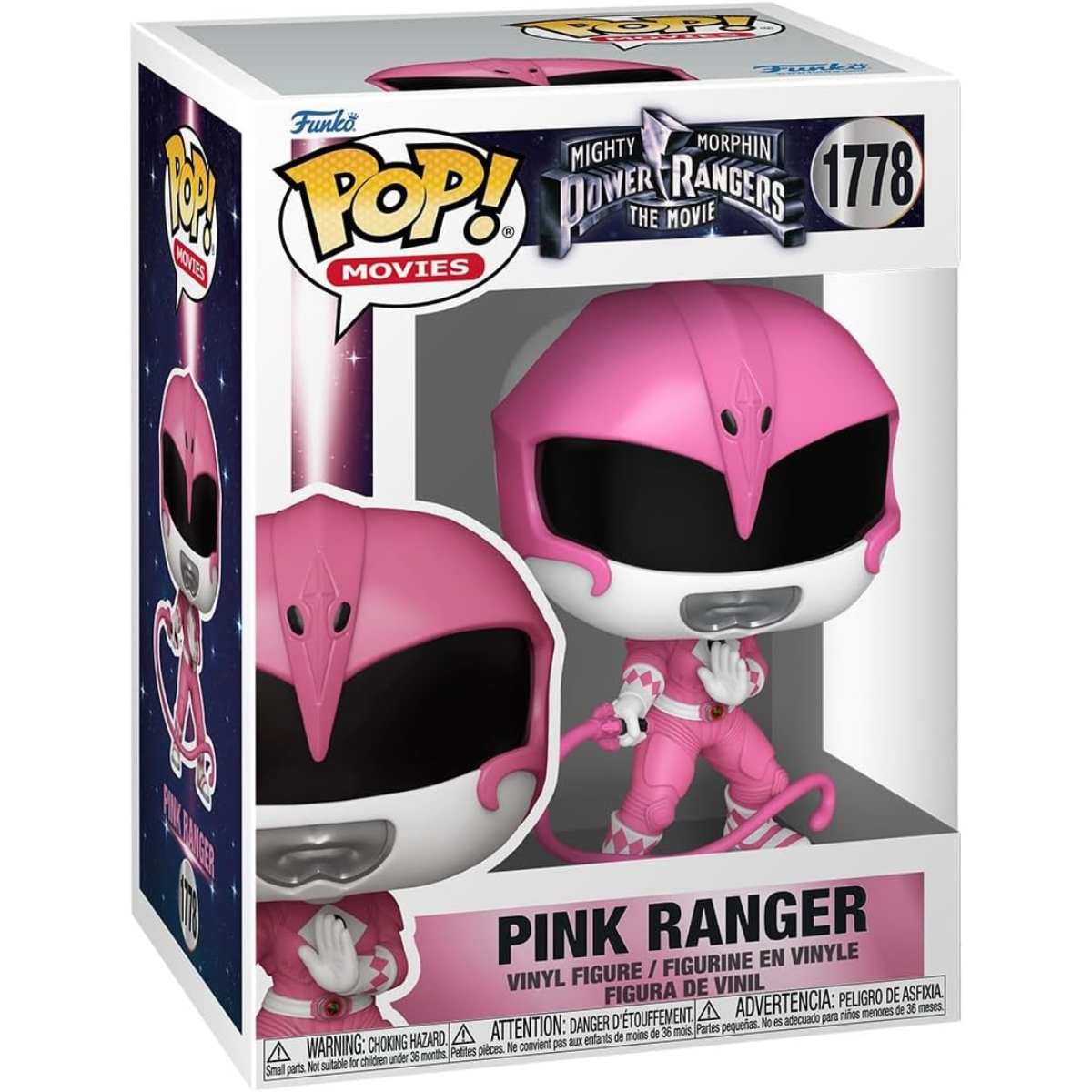 Funko Pop! Movies – Pink Ranger – Mighty Morphin Power Rangers: The Movie Vinyl Figure thumbnail