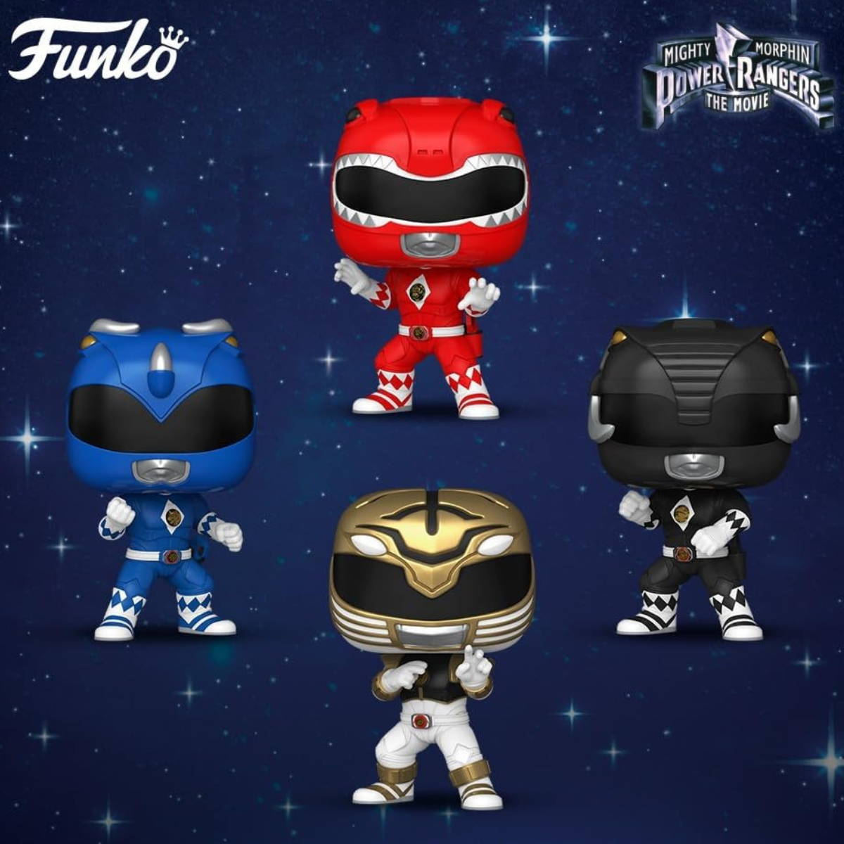 Funko Pop! Movies – RED Ranger – Mighty Morphin Power Rangers: The Movie Vinyl Figure thumbnail
