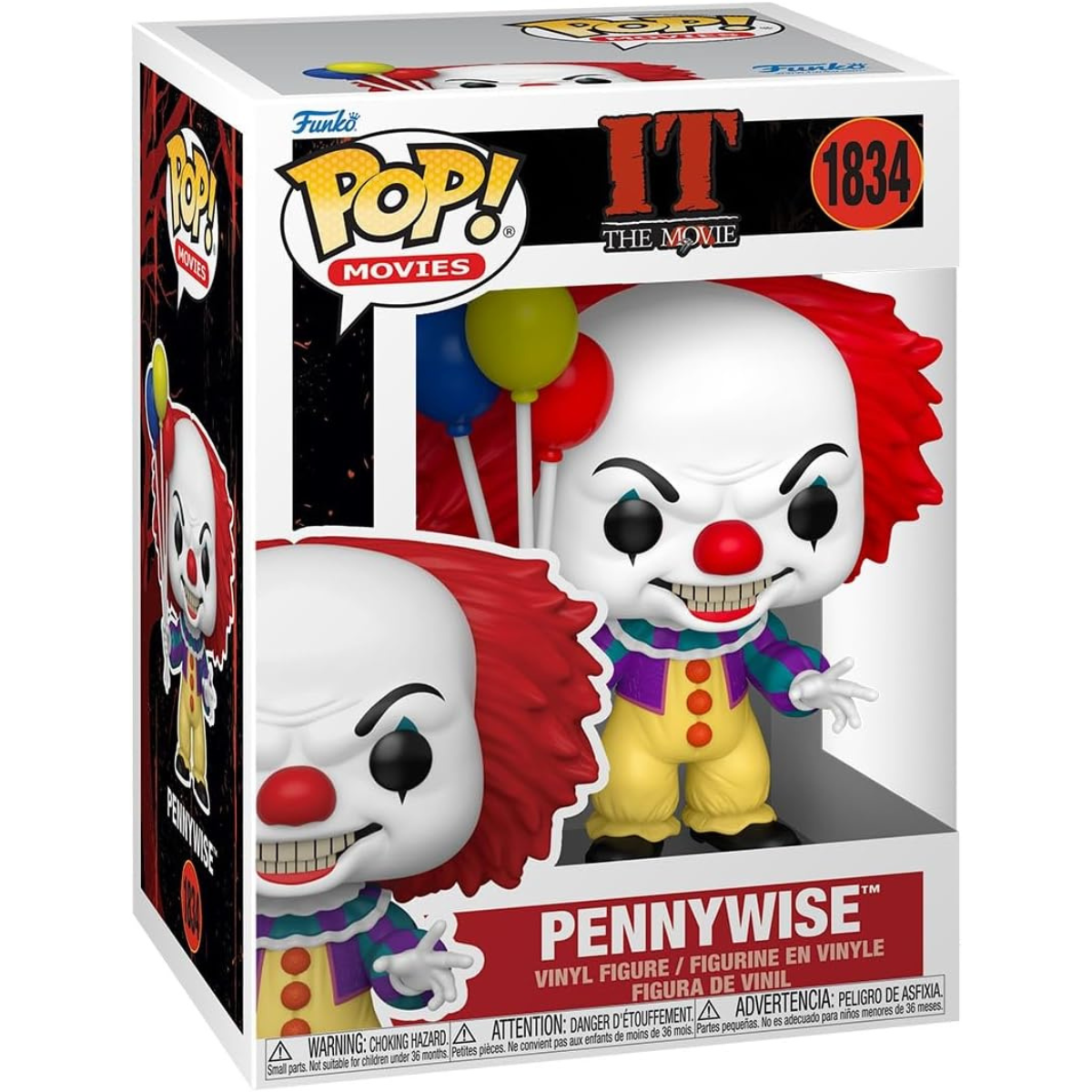 Funko Pop! Movies: IT (1990) – Pennywise Vinyl Figure thumbnail