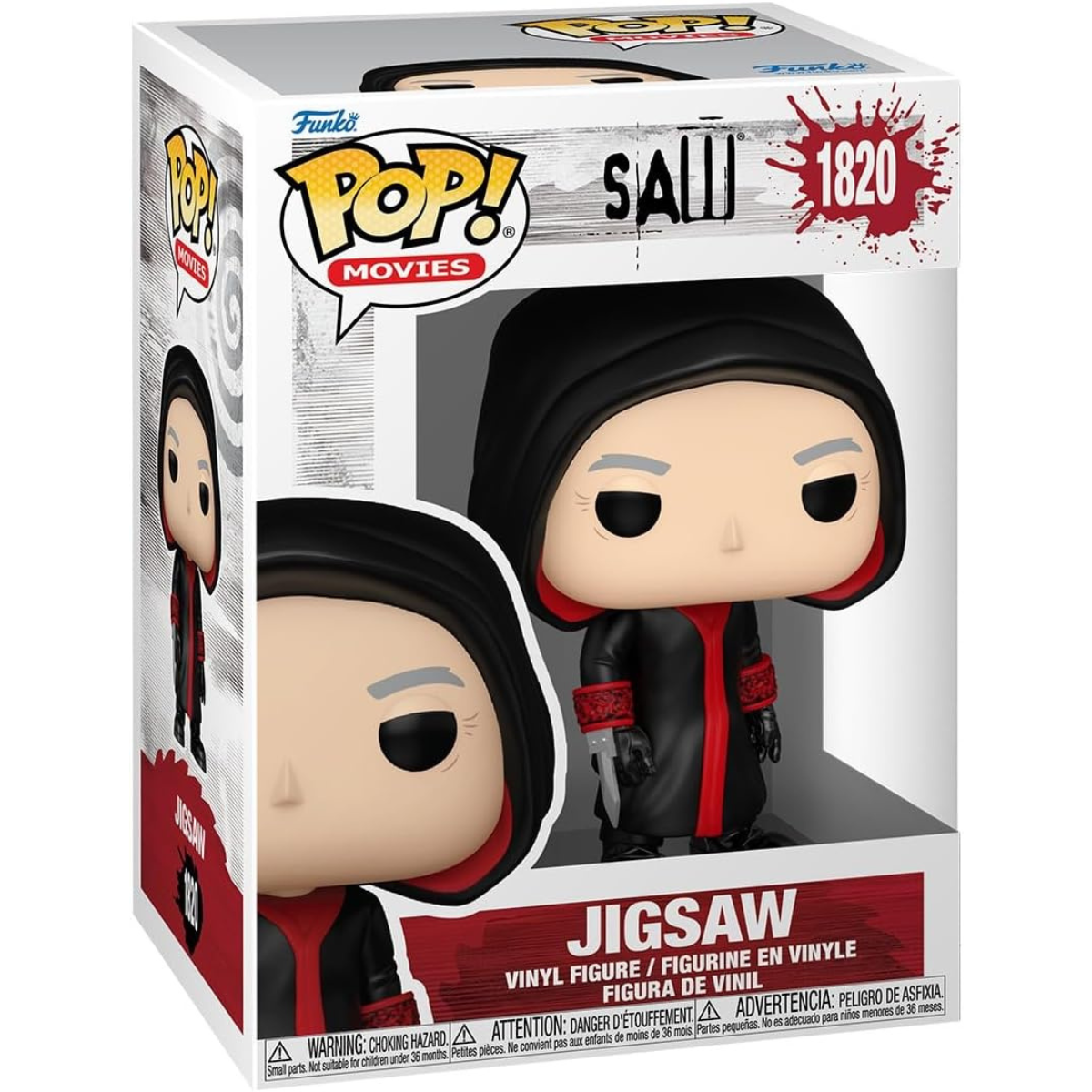 Funko Pop! Movies – Jigsaw – Saw Vinyl Figure Collectible thumbnail