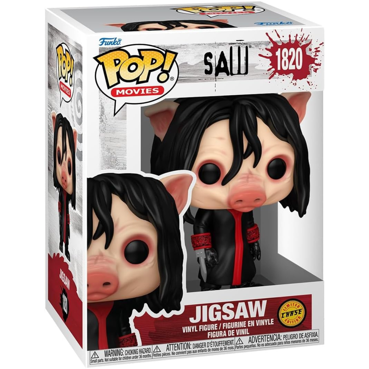 Funko Pop! Movies – Jigsaw – Saw Vinyl Figure Collectible thumbnail