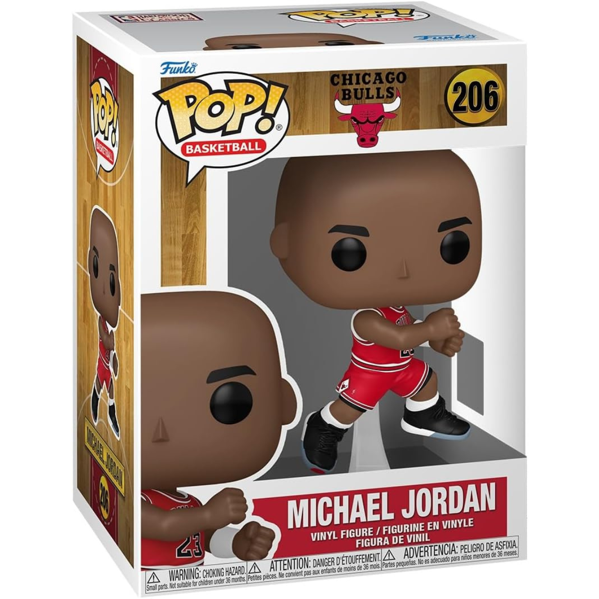Funko Pop! NBA: Chicago Bulls – Michael Jordan (‘89) “The Shot” Vinyl Collectible Figure thumbnail