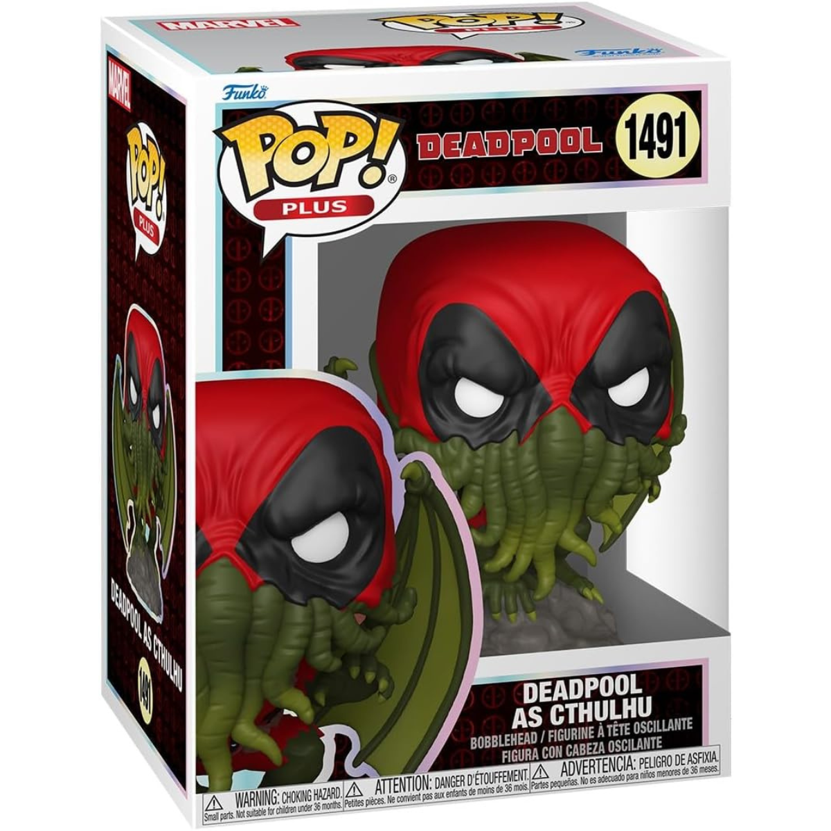 Funko Pop! Plus: Deadpool Literary Classics – Deadpool as Cthulhu Vinyl Figure thumbnail