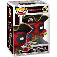 Funko Pop! Plus: Deadpool Literary Classics – Deadpool as Long John Silver Vinyl Figure
