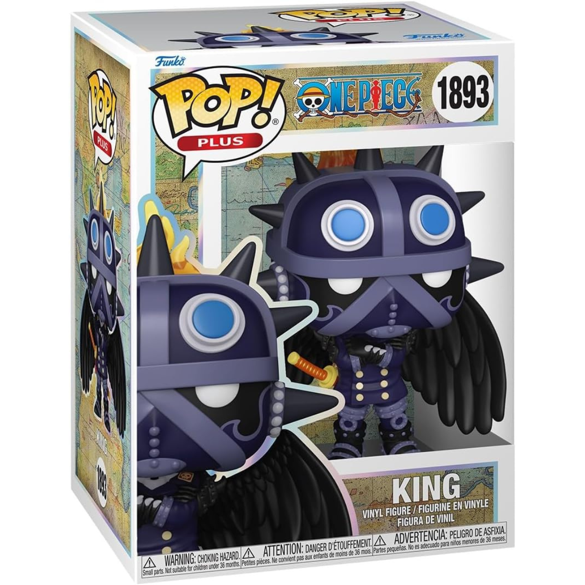 Funko Pop! Plus: One Piece – King – Vinyl Figure thumbnail