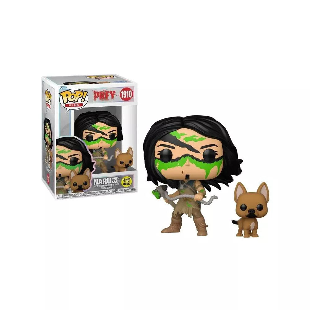 Funko Pop! Plus: Prey – Naru with Sarii – Glow in The Dark Vinyl Figure thumbnail