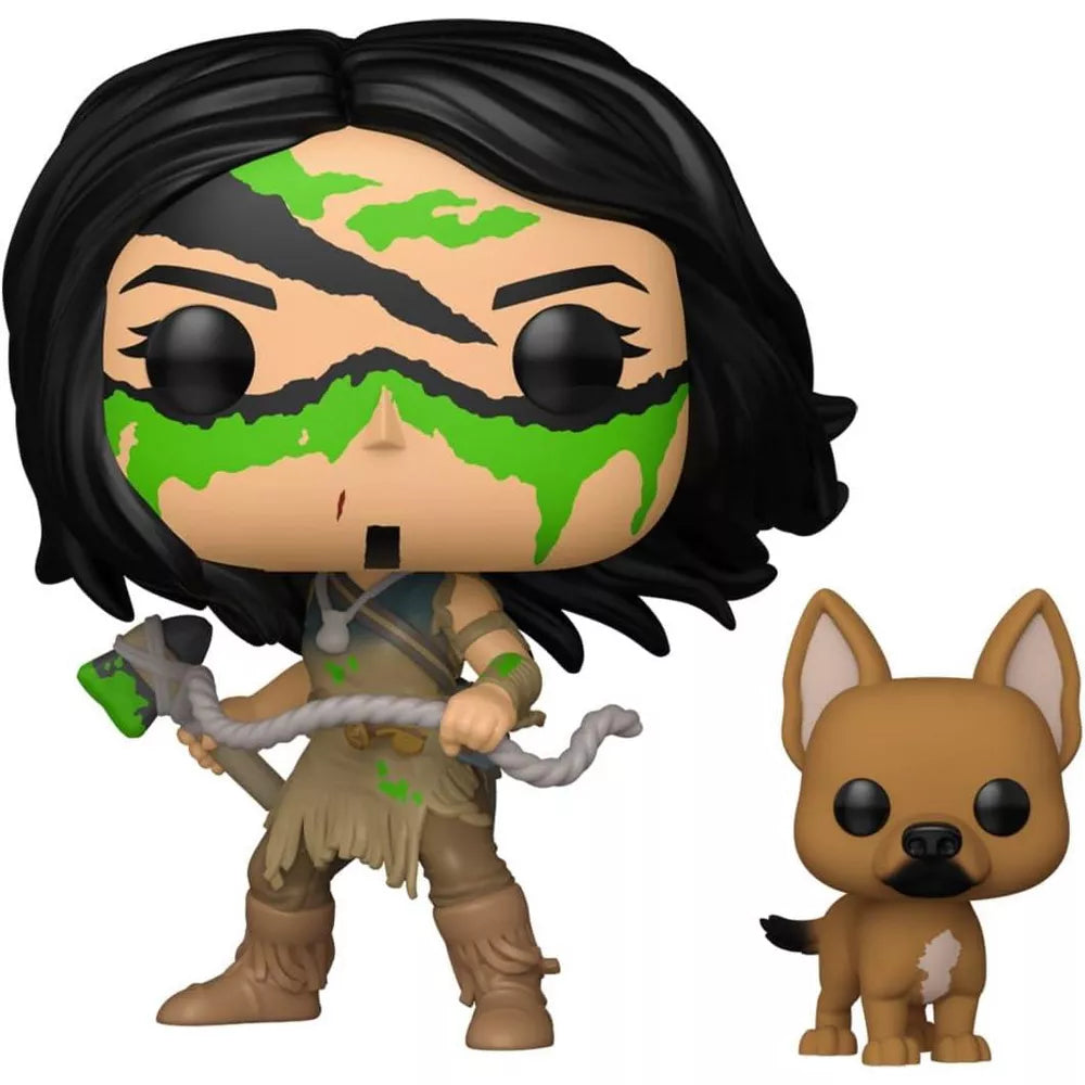 Funko Pop! Plus: Prey – Naru with Sarii – Glow in The Dark Vinyl Figure thumbnail