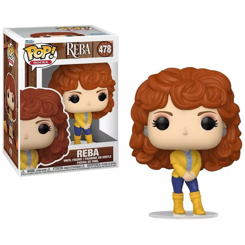 Funko Pop! Rocks: Reba – Cowgirl – Reba McEntire Vinyl Figure #478 (Item #87985) thumbnail