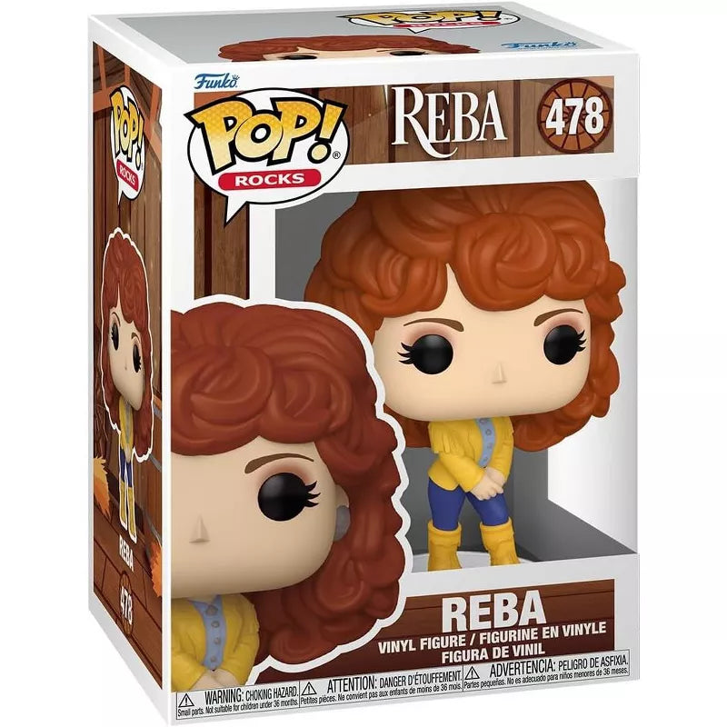 Funko Pop! Rocks: Reba – Cowgirl – Reba McEntire Vinyl Figure #478 (Item #87985) thumbnail