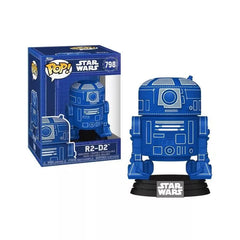 Funko Pop! Star Wars: R2-D2 -Blueprint - Vinyl Figure #798 #86845