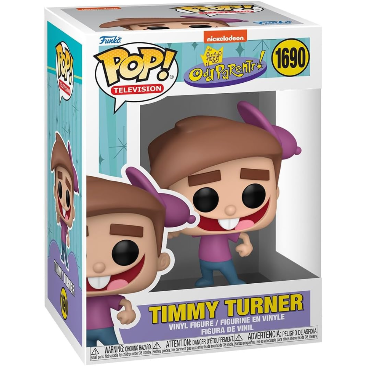 Funko Pop! TV: The Fairly OddParents – Timmy Turner Vinyl Figure thumbnail