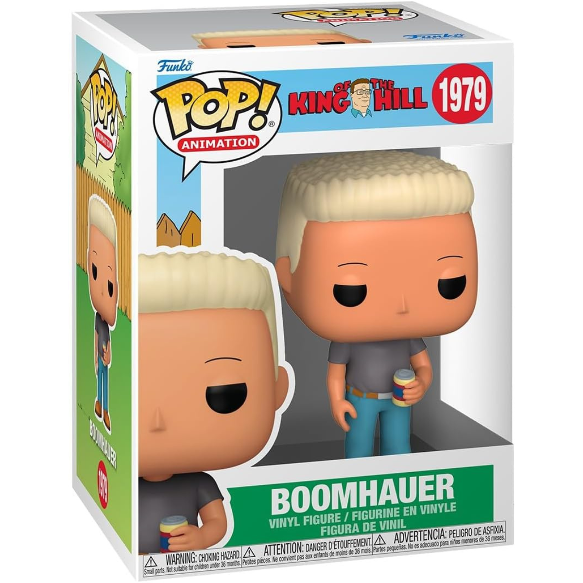 Funko Pop! TV: King of The Hill – Boomhauer Vinyl Figure Collectible thumbnail