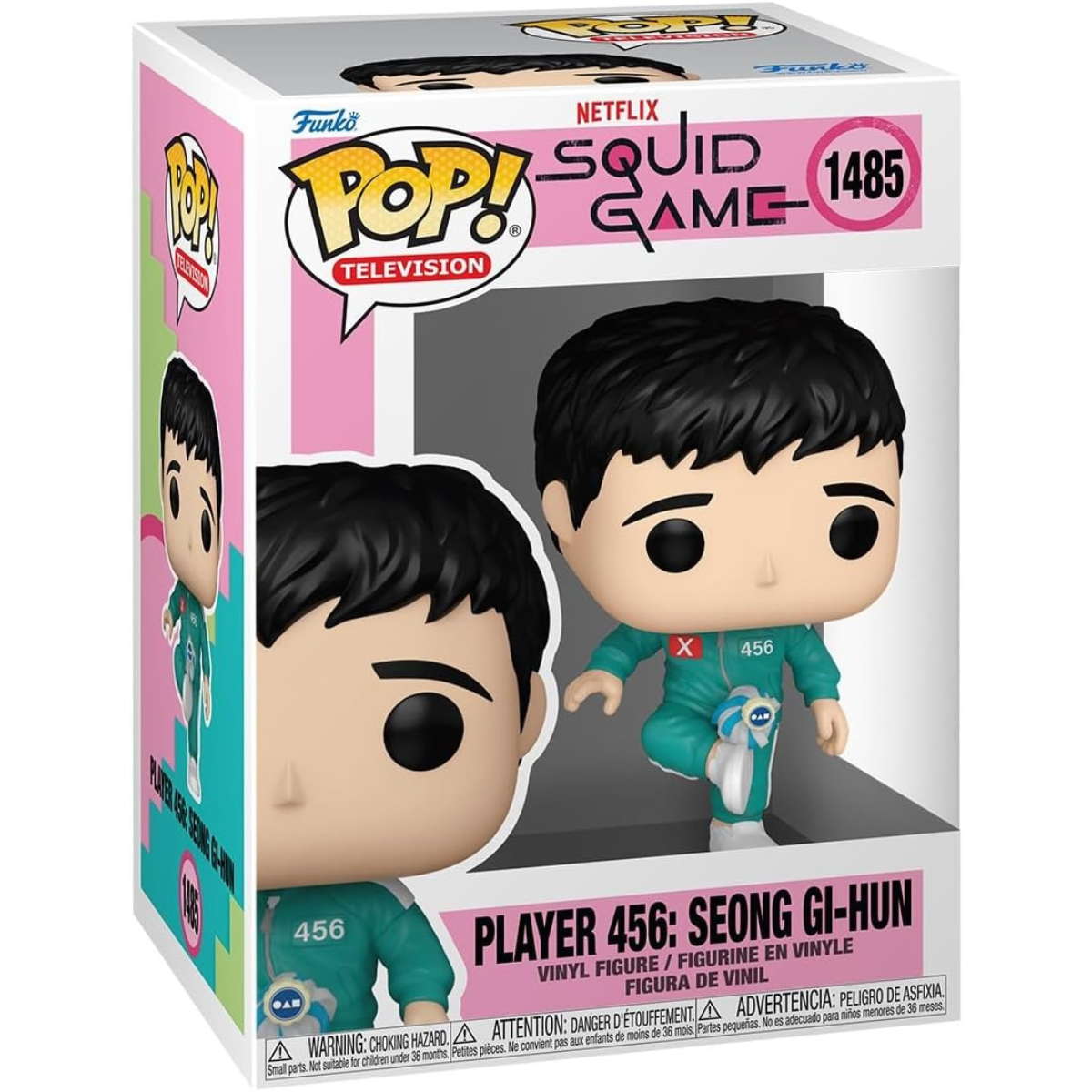 Funko Pop! TV: Squid Game – Player 456: Seong Gi-hun Vinyl Figure thumbnail