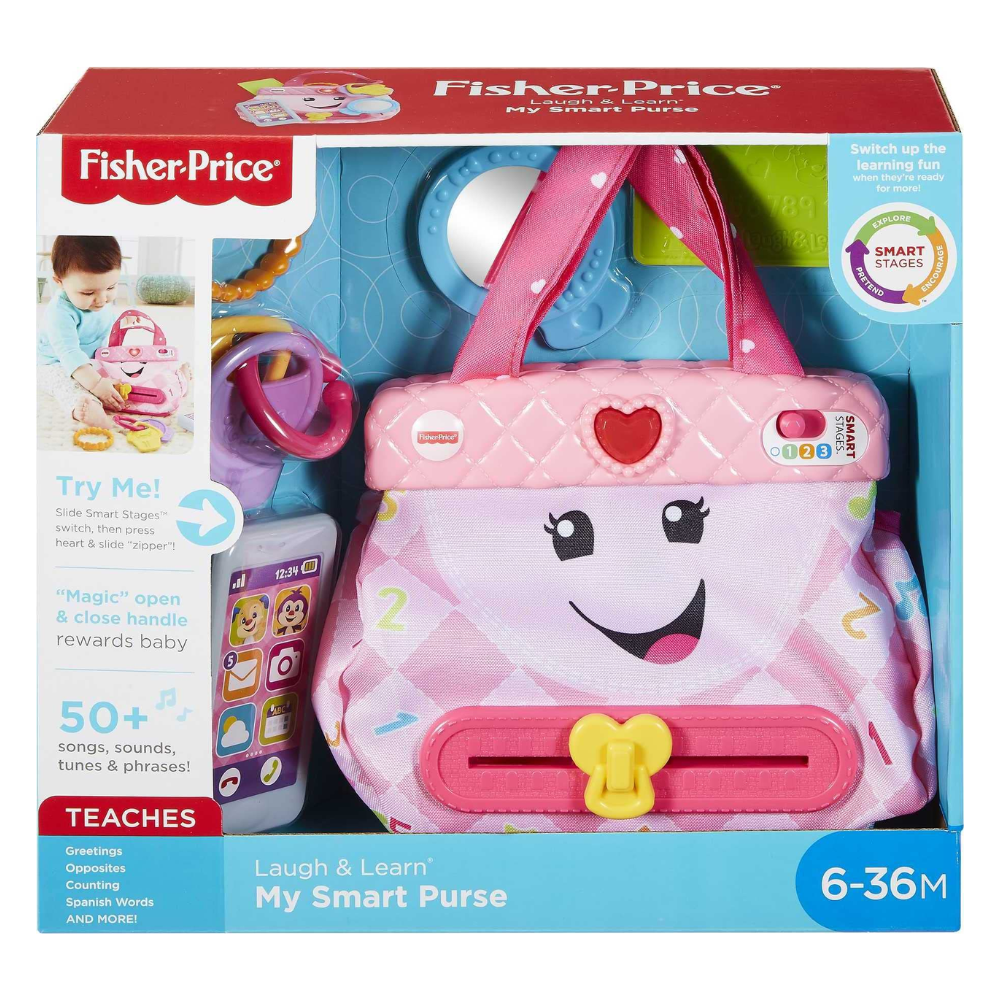 Fisher Price Laugh & Learn My Smart Purse FGW15 thumbnail