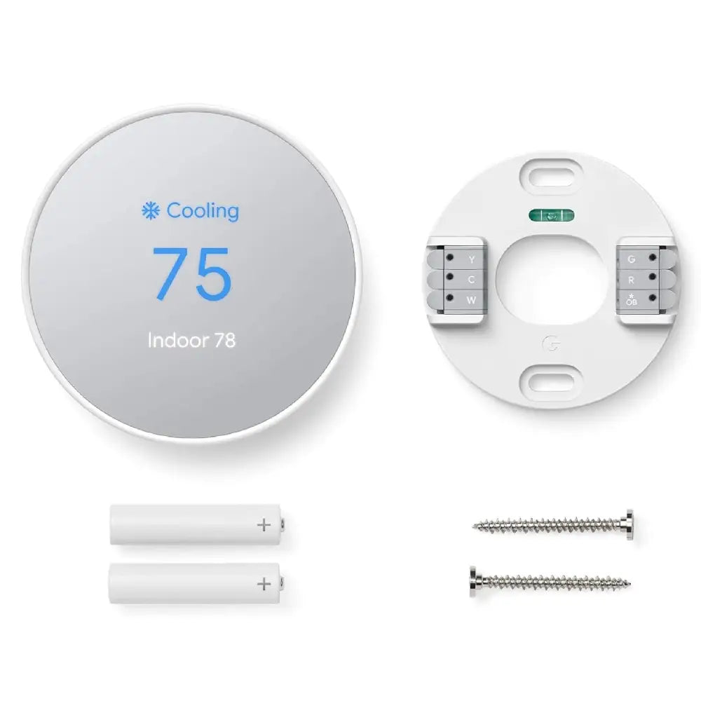 Google Nest Thermostat Trim Kit Snow WHITE GA01837-US thumbnail
