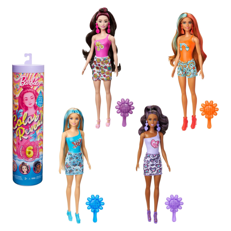 Barbie Color Reveal Doll & Accessories HRK06 thumbnail