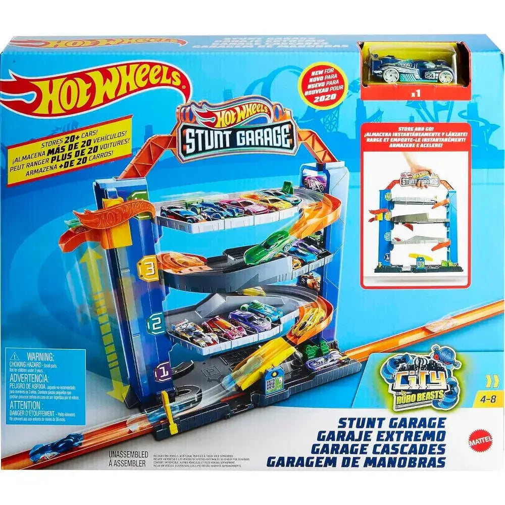 Hot Wheels City Stunt Garage Play Set thumbnail