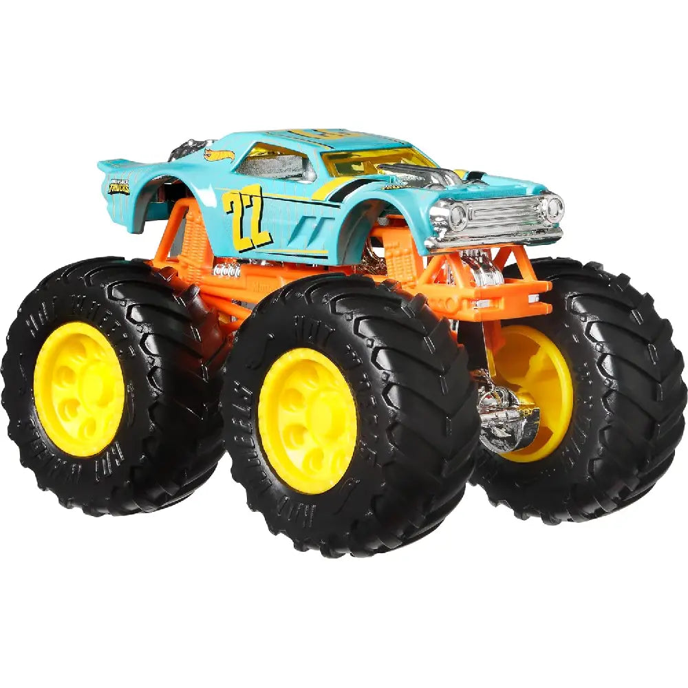 Hot Wheels Toy Monster Trucks Set of 4 Alarm Squad HWP43 thumbnail