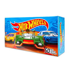 Hot Wheels 50-Car Gift Pack, 1:64 Scale (Styles May Vary) V6697