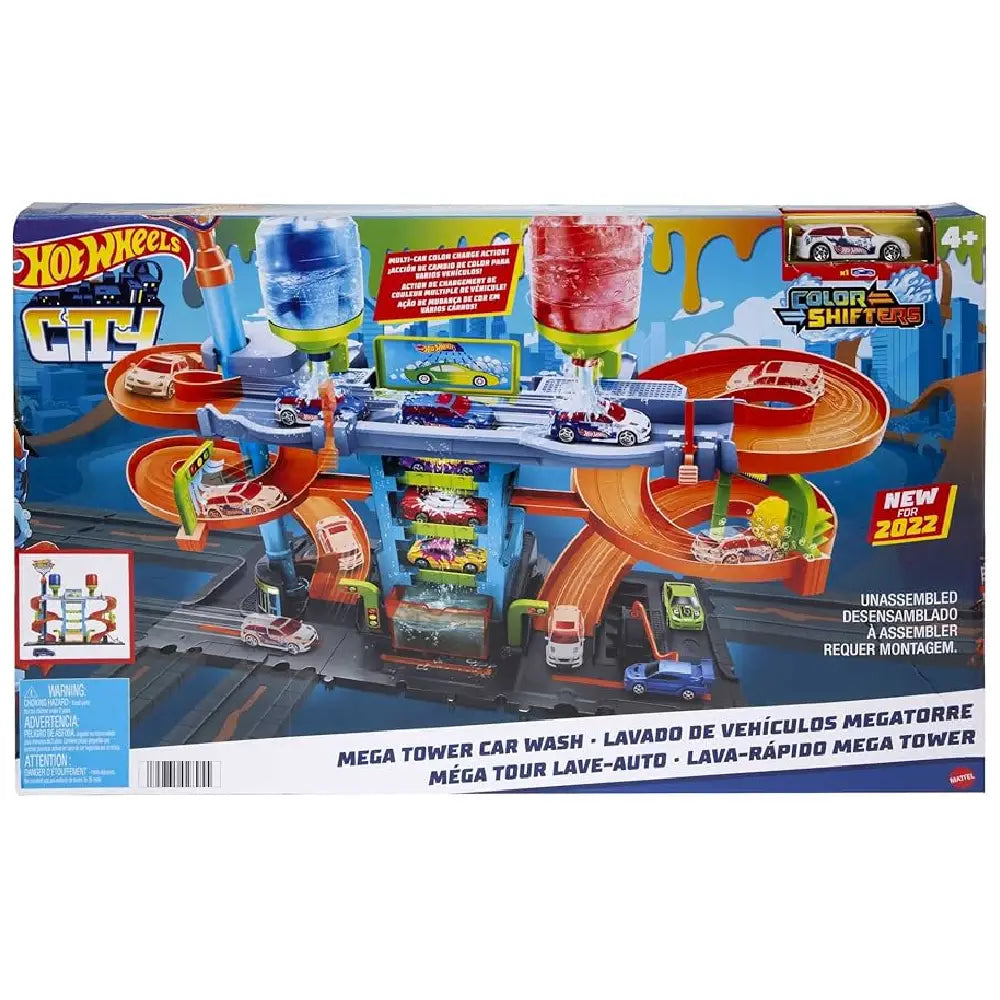 Hot Wheels City Mega Car Wash HDP05 thumbnail