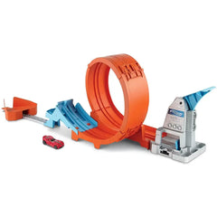 Hot Wheels Loop Stunt Champion Track Set GTV13