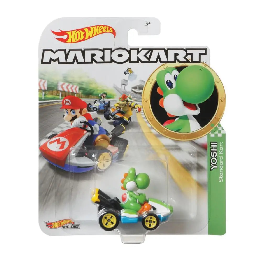 Hot Wheels Mario Kart Yoshi Kart GLP38 thumbnail