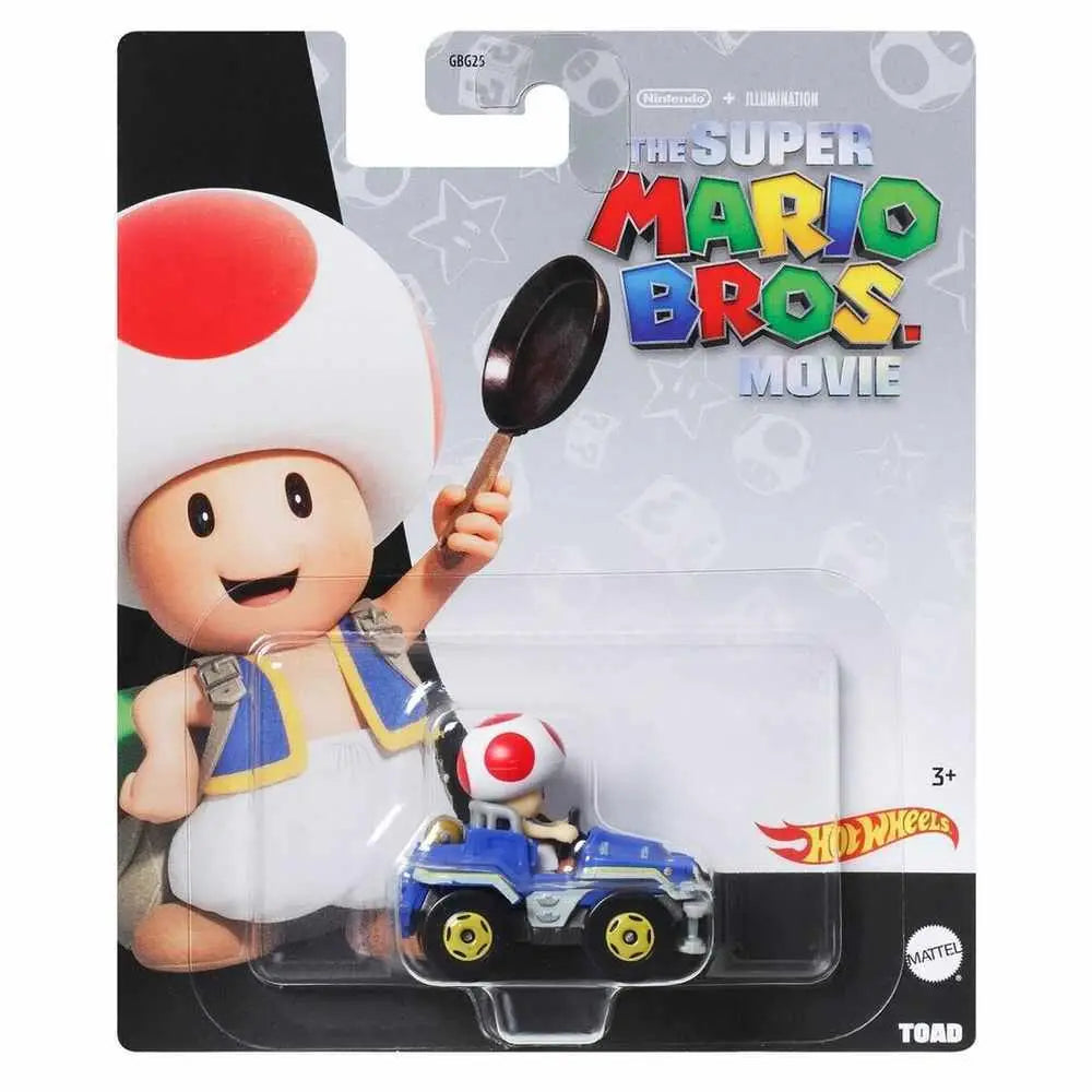 Hot Wheels The Super Mario Bros Movie - Toad Car HKD58 thumbnail