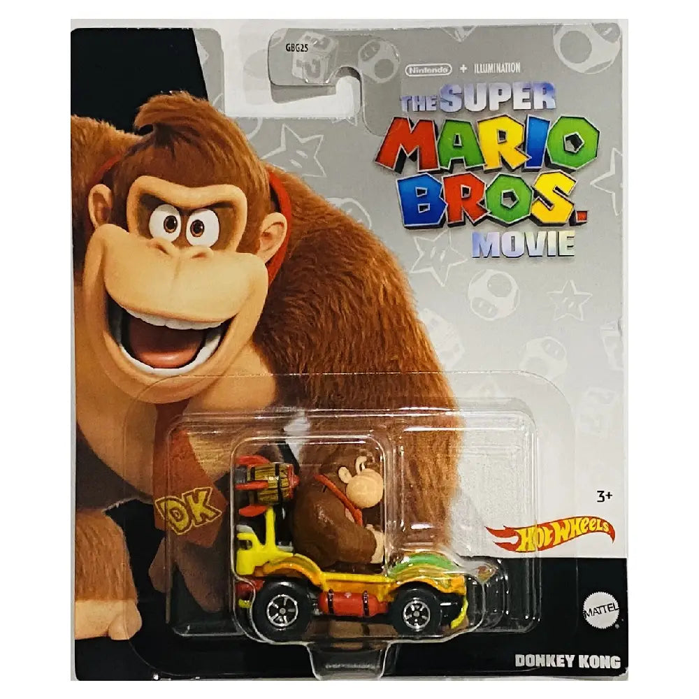 Hot Wheels The Super Mario Bros. Movie Donkey Kong Kart HKD46 thumbnail