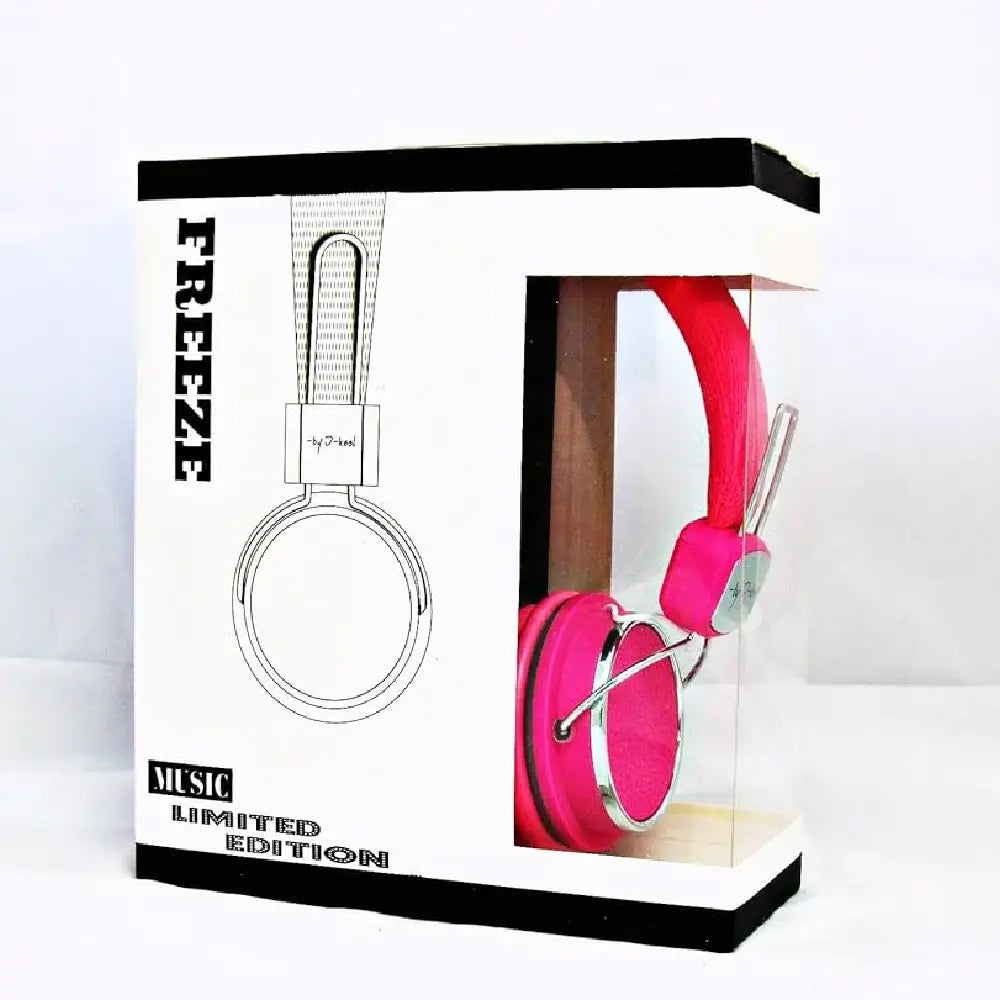 I-kool Freeze Limited Edition Headphone Freeze-Limited-PINK thumbnail
