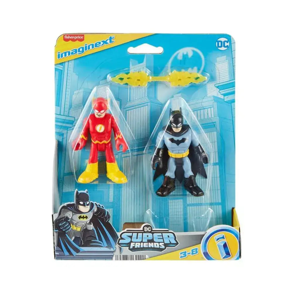 Imaginext DC Super Friends Batman and The Flash Figure Set, 3 Pieces, thumbnail