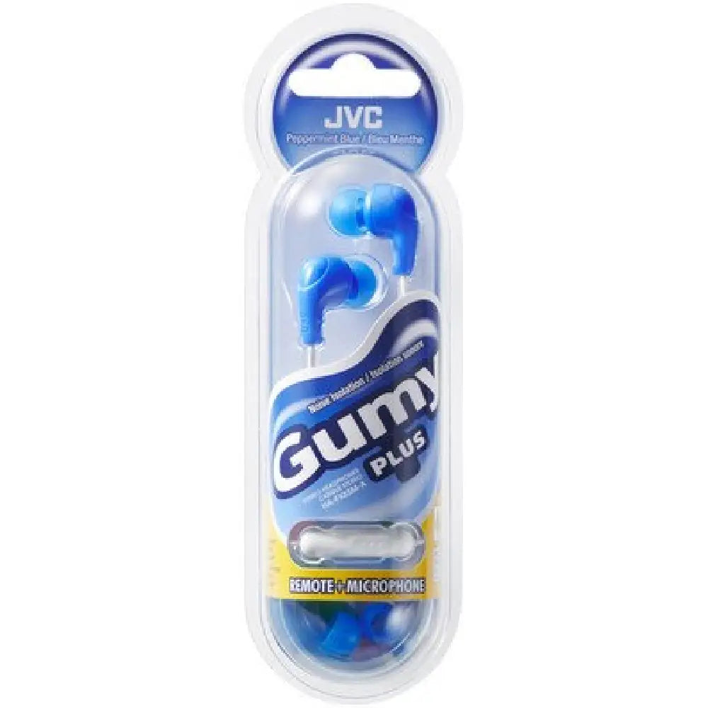 JVC Gumy Plus Earbuds with Mic BLUE thumbnail