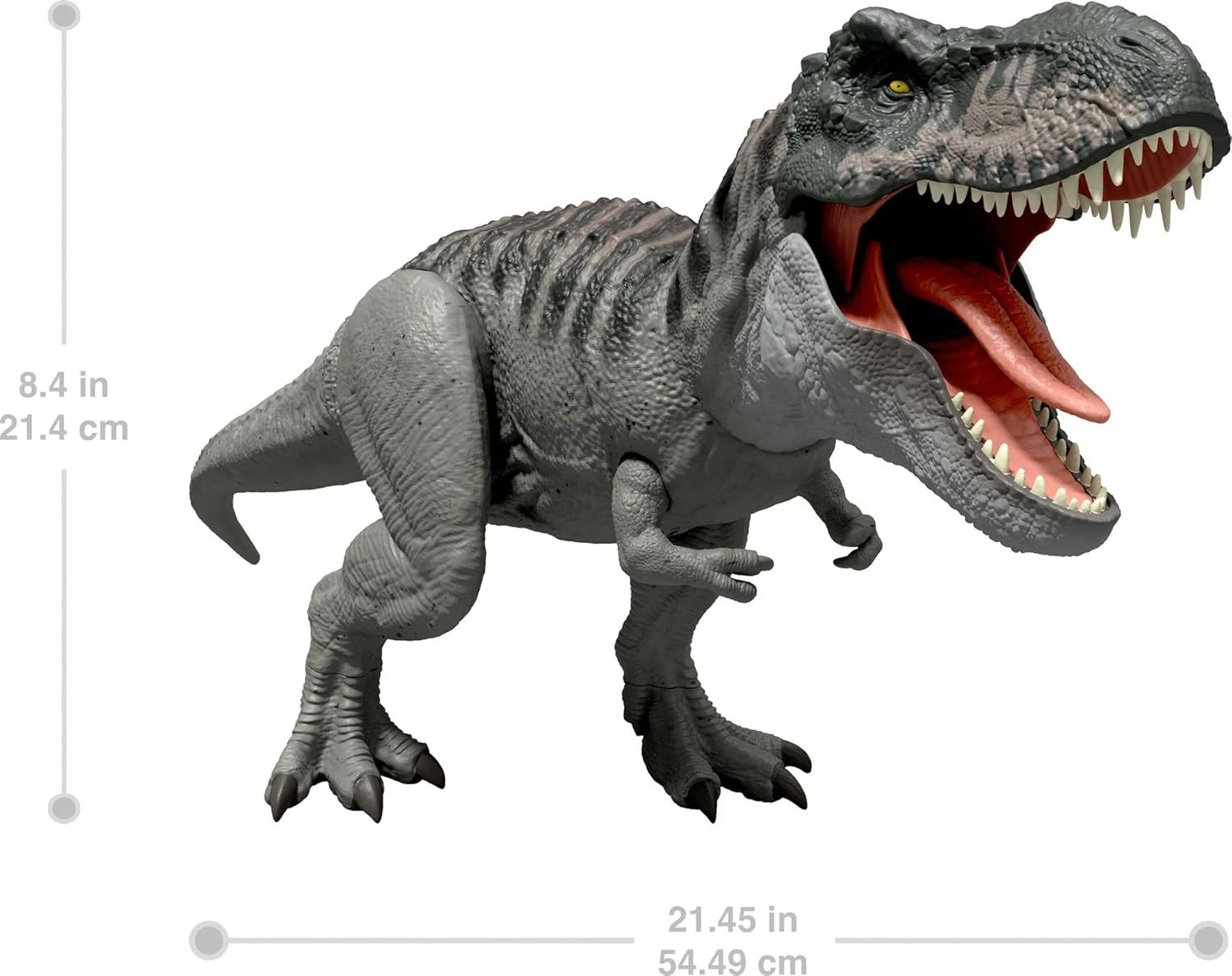 Jurassic World Rebirth Devour Tyrannosaurus Rex Dinosaur Figure with Realistic Design, Action Features and Movie thumbnail