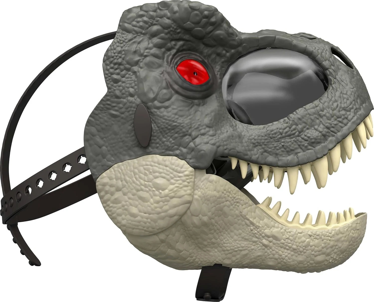 Jurassic World Rebirth T-Rex Rage N Roar Mask with Light Up Eyes, Realistic Dinosaur Costume Mask with Sound Effects for Kids thumbnail