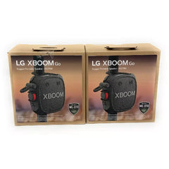 LG XG2T XBOOM Go Wireless Speaker with Powerful Sound and up to 10 HRS of Battery 2 pack XG2T-BK-X2