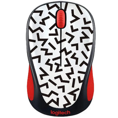 LOGITECH M325c Wrls Mouse Zigzag Red