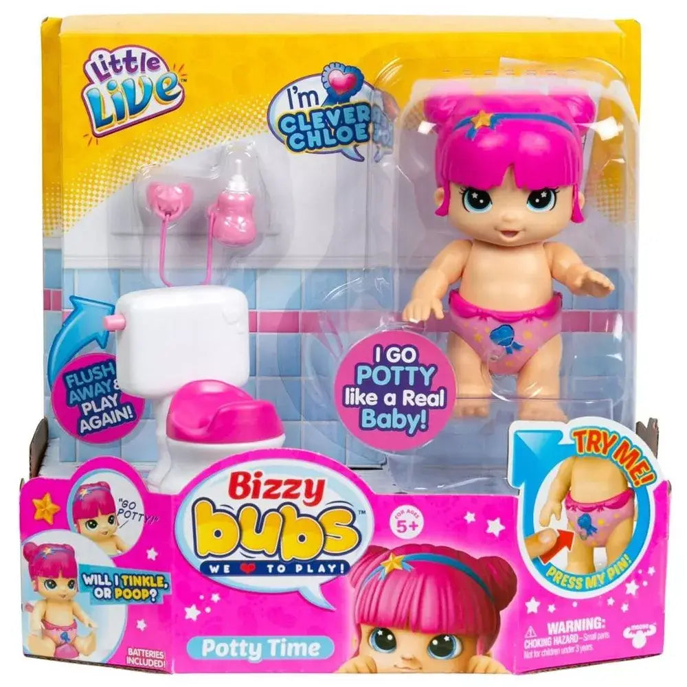 Little Live Bizzy Bubs Season Baby Playset - Clever Chloe - Potty Time 28675 thumbnail