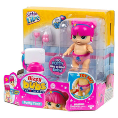 Little Live Bizzy Bubs Season Baby Playset - Clever Chloe - Potty Time 28675